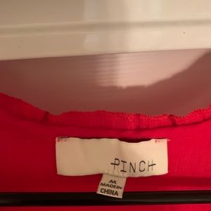 Super cute red dress!